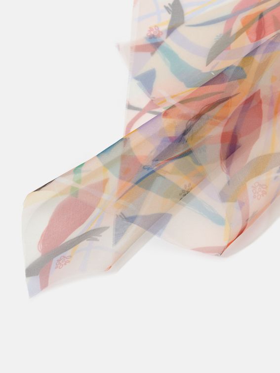 Organza digital print fabric no minimum