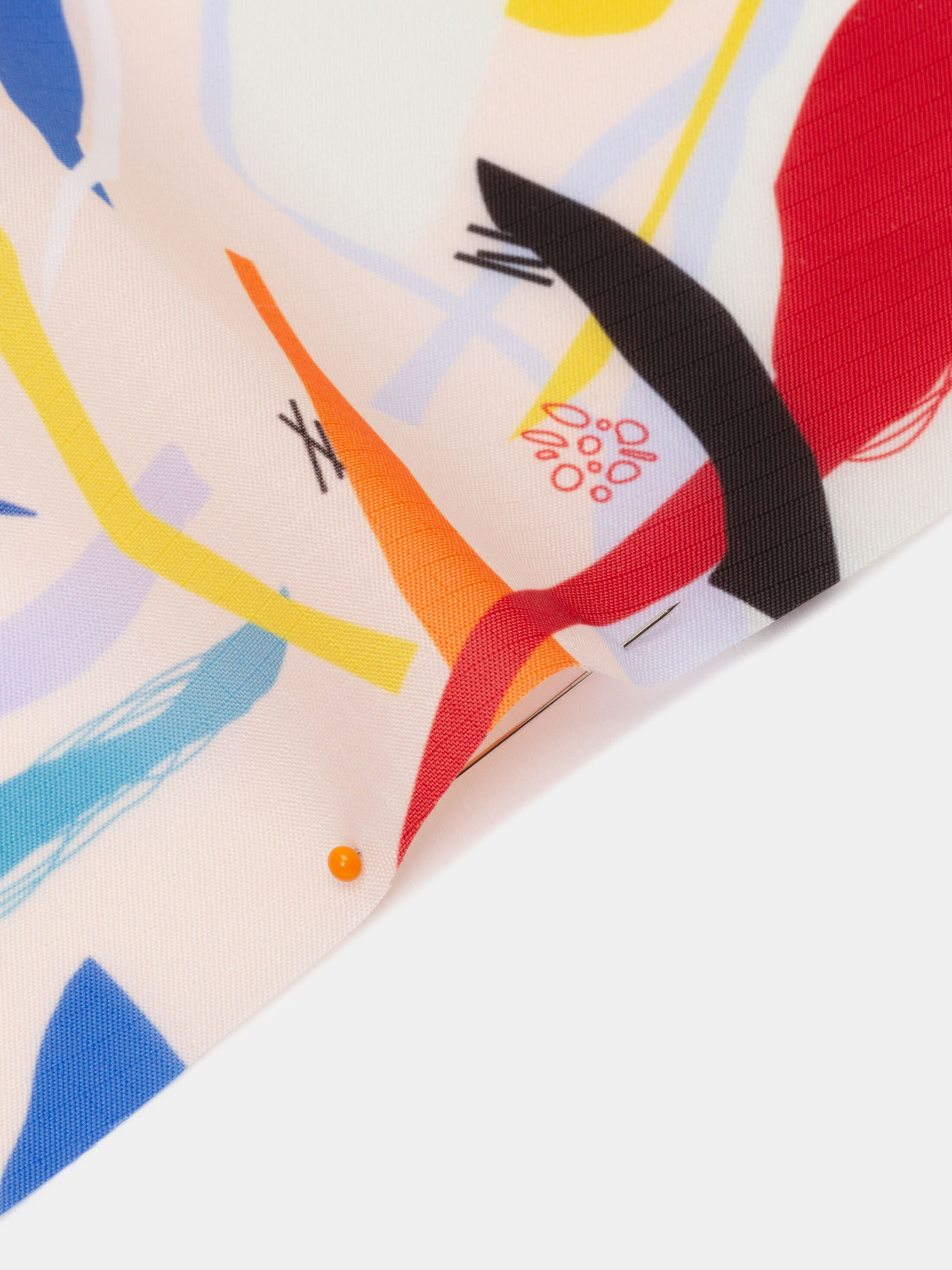 print Ripstop lightweight waterproof fabric edge options