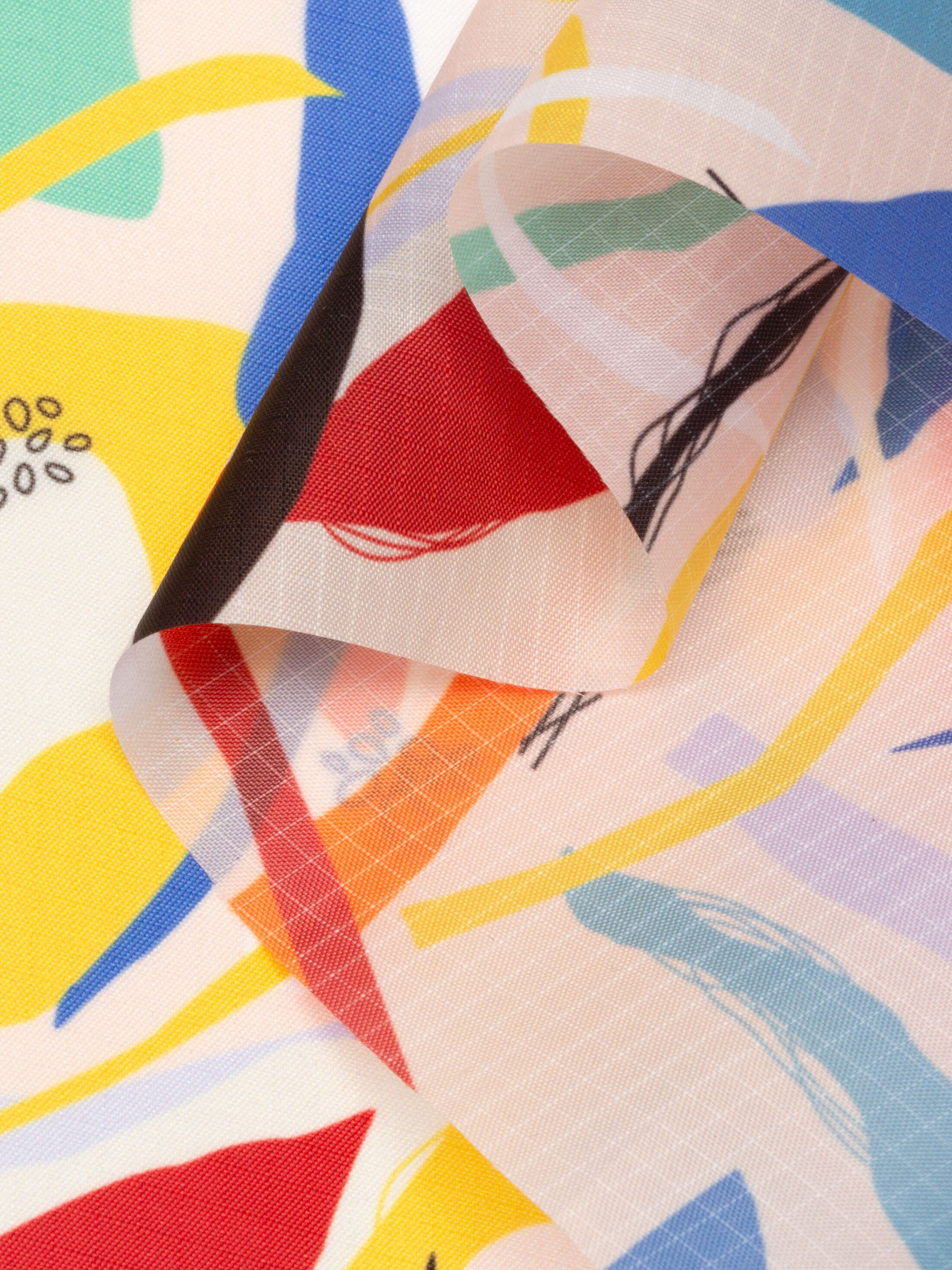 Ripstop digital print  water proof fabric