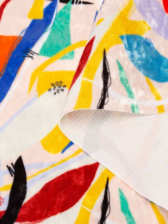 customized marble velvet