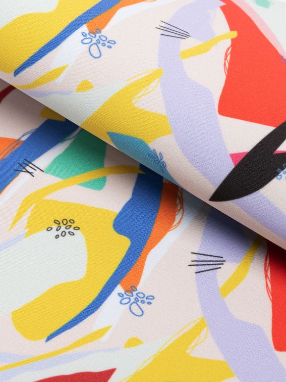 isolerend Neopreen gepersonaliseerde print op Neopreen stof
