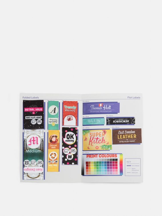 Fabric Label Samples