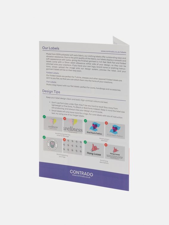 Fabric Label Sample Pack