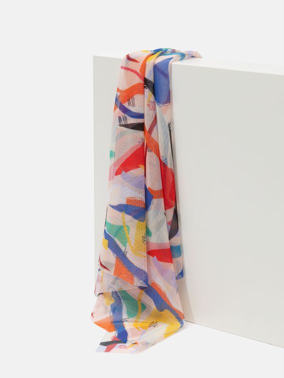 stampa tessuto a rete florence microforato