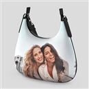 leder schultertasche mit foto