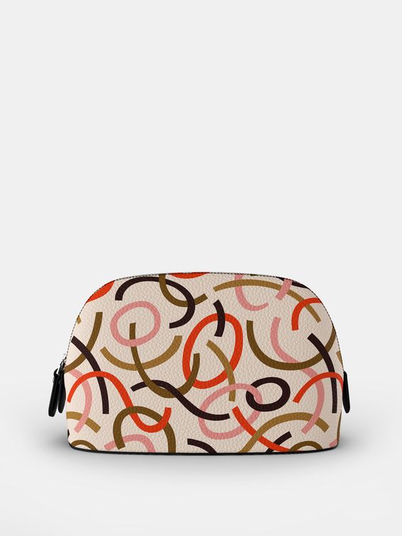 Custom Leather Cosmetic Case