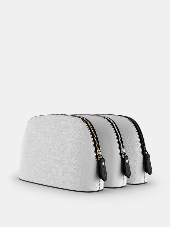 Custom Leather Cosmetic Pouch