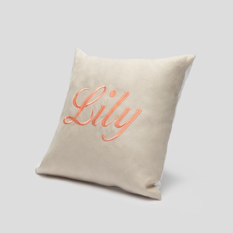 Personalized embroidered deals pillows