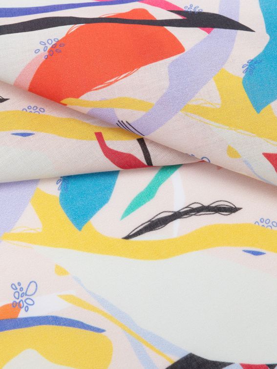 personalised pima lawn fabric