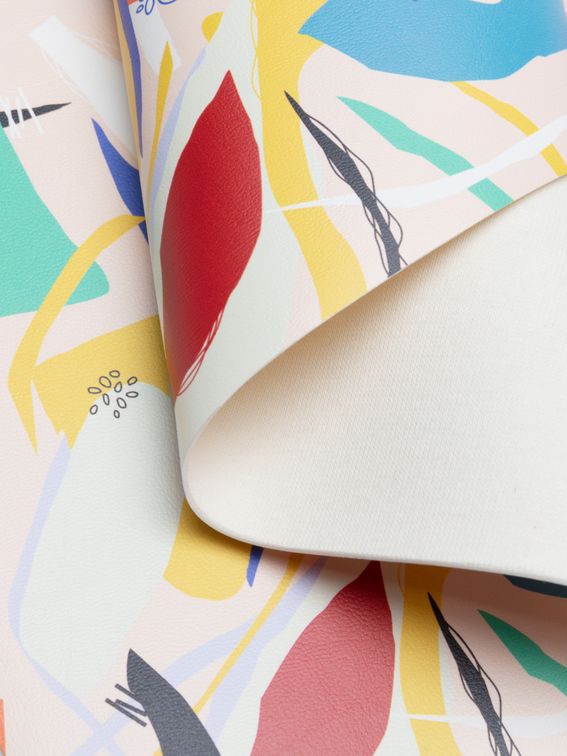 customized faux leather upholstery fabric