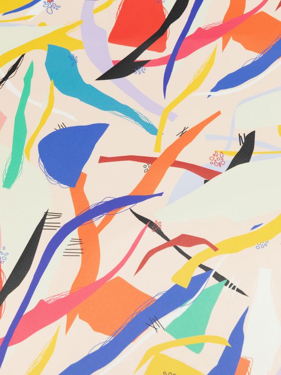 stampa su tessuto ecopelle da arredamento