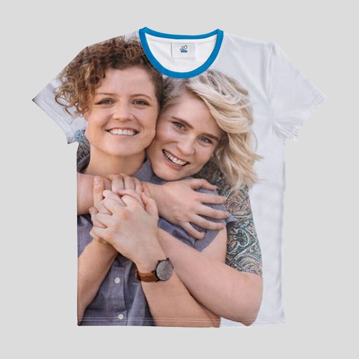 Personalised Photo T-Shirt  All Over Printed Photo T-Shirt