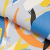 print on nappa leather textured