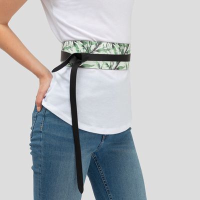ceinture à nouer personnalisée