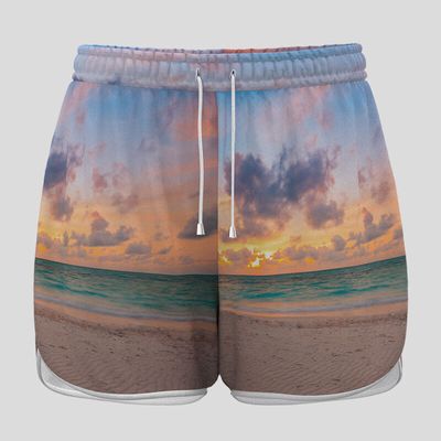 custom women's shorts for running