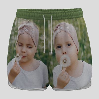 Pantalones cortos deportivos para mujer personalizados