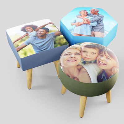 Footstool (Round, Square Or Hexagonal)