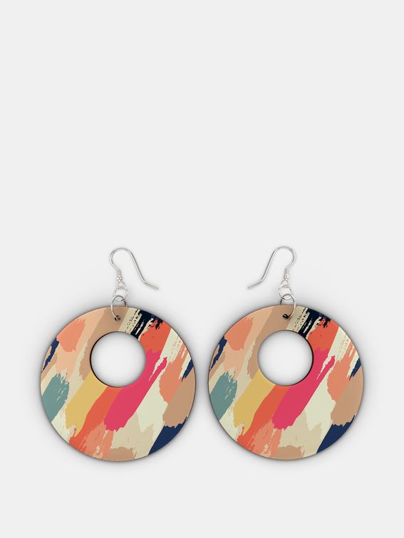 pendientes de madera personalizados