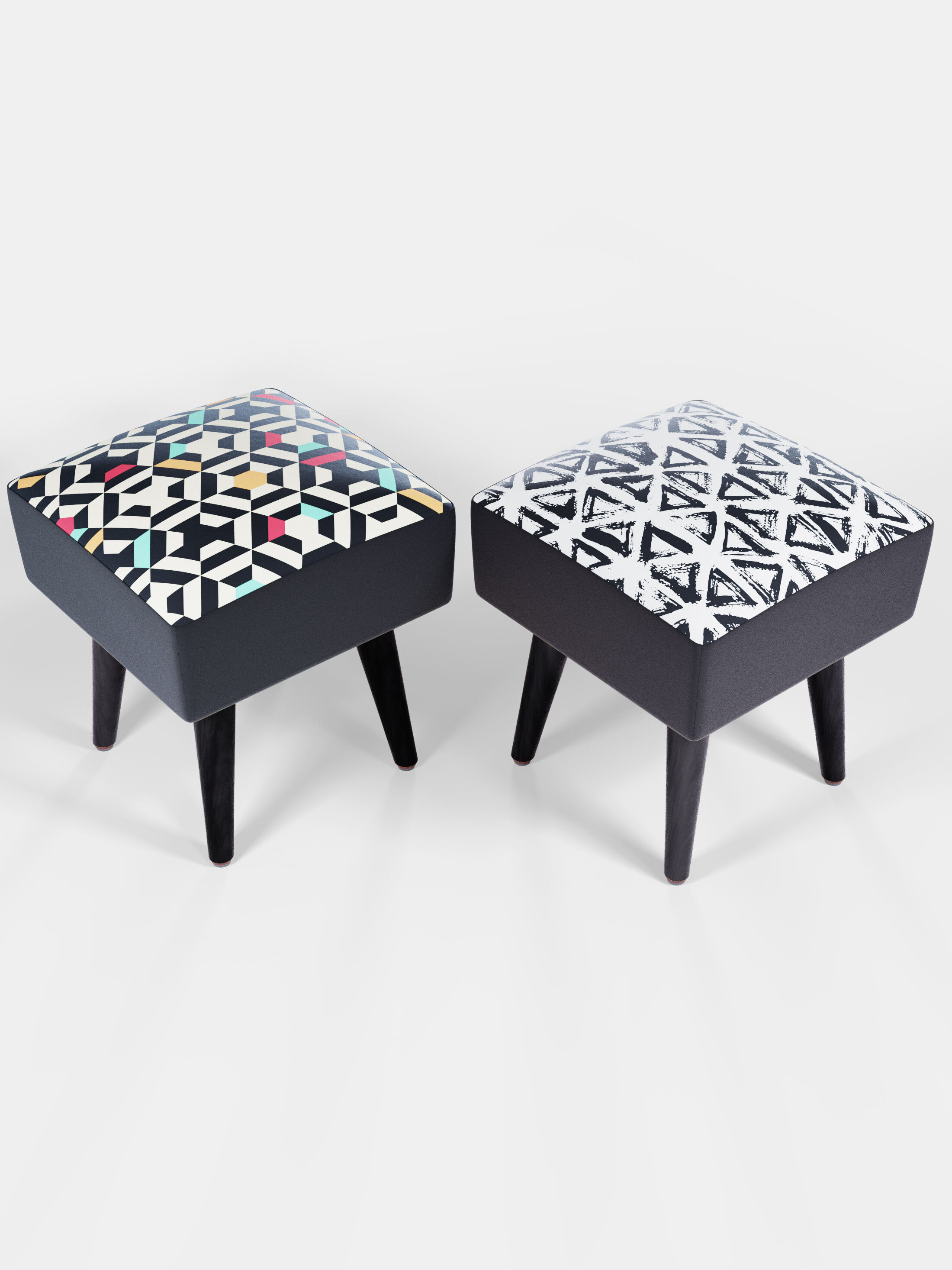 custom vanity stool