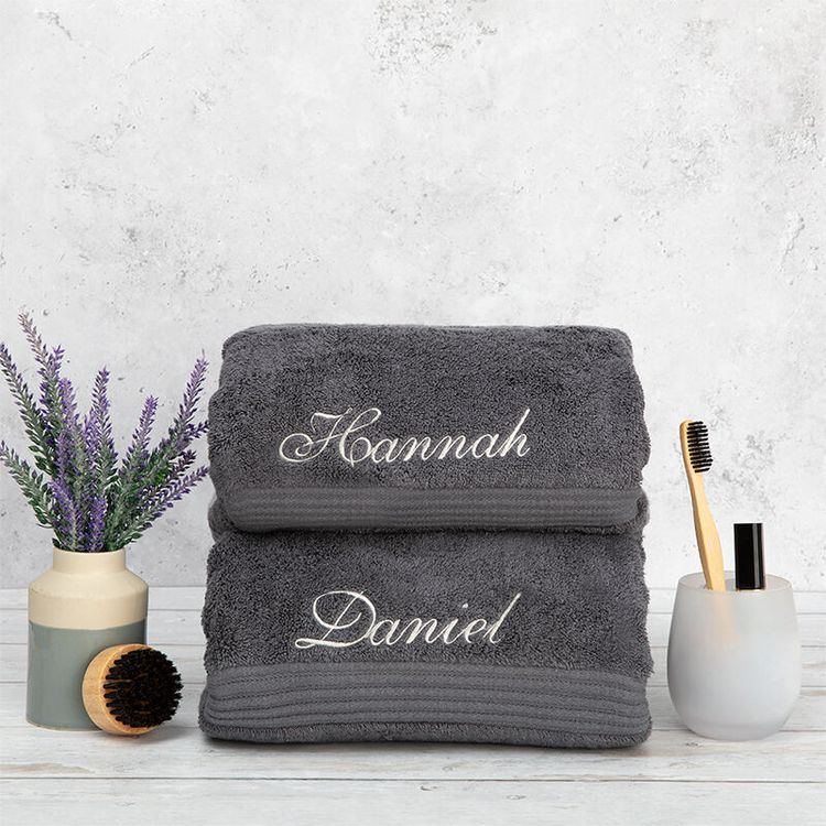 custom embroidered towels