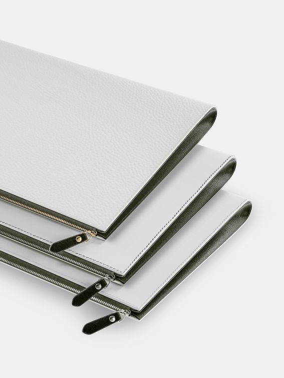 UK personalised leather folders