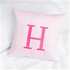 Personalised Letter Cushion Handmade