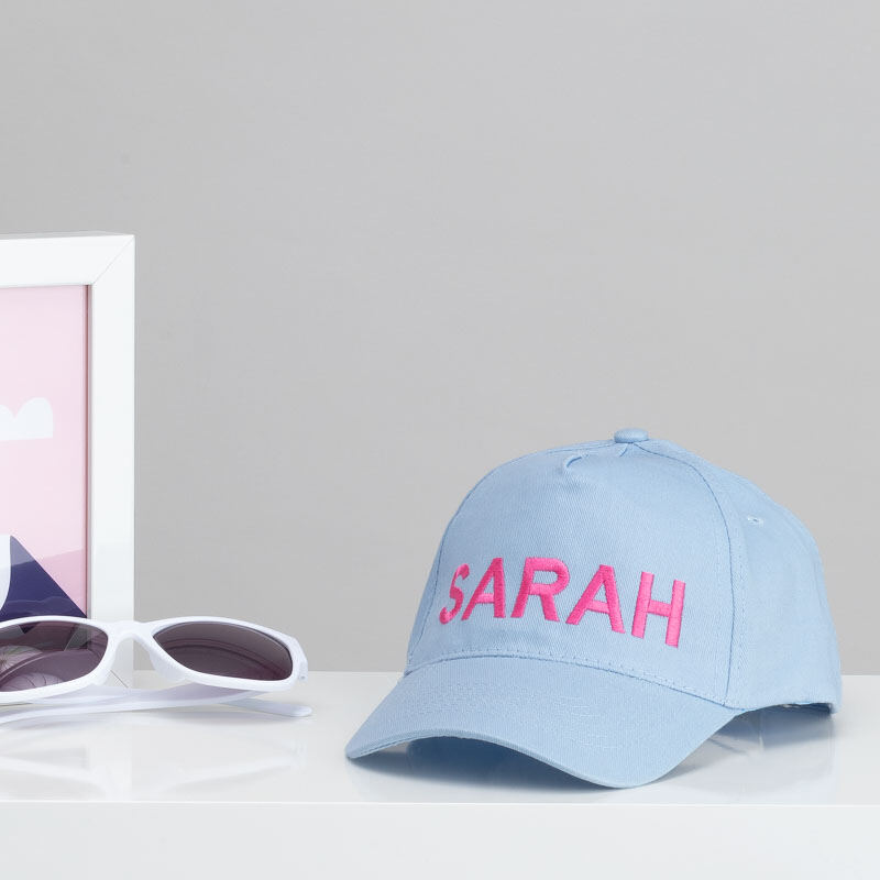 baseball cap with name