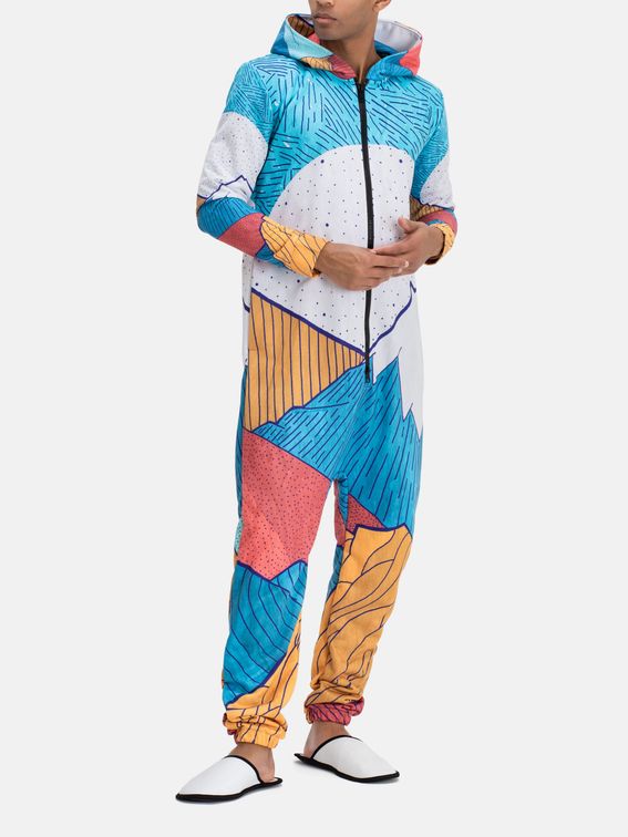 Custom onesie full body with hood up