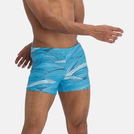 custom printed swim trunks