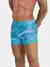 customised swimming trunks fabric details
