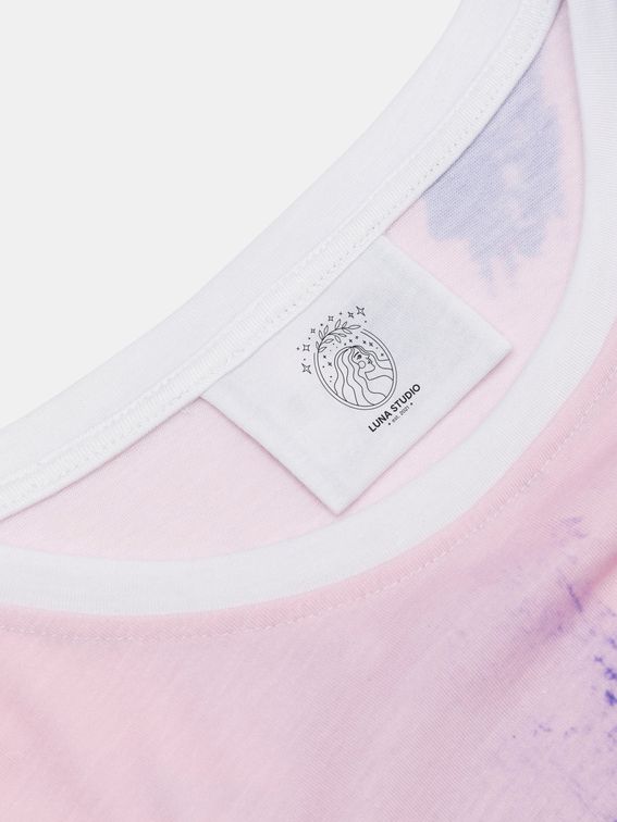 Louis Vuitton LV x YK Faces Print Self-Tie T-Shirt