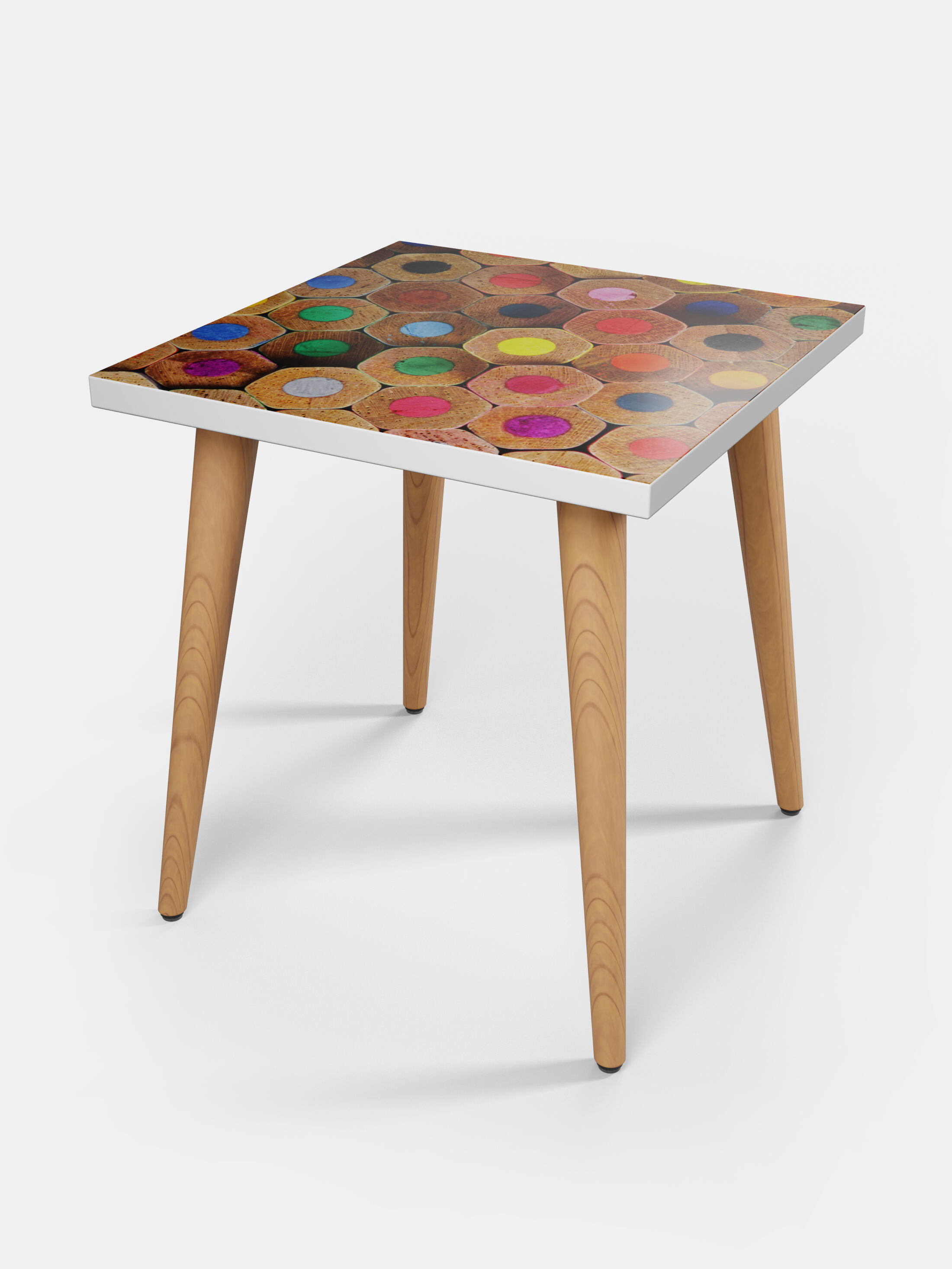 custom made side tables square top