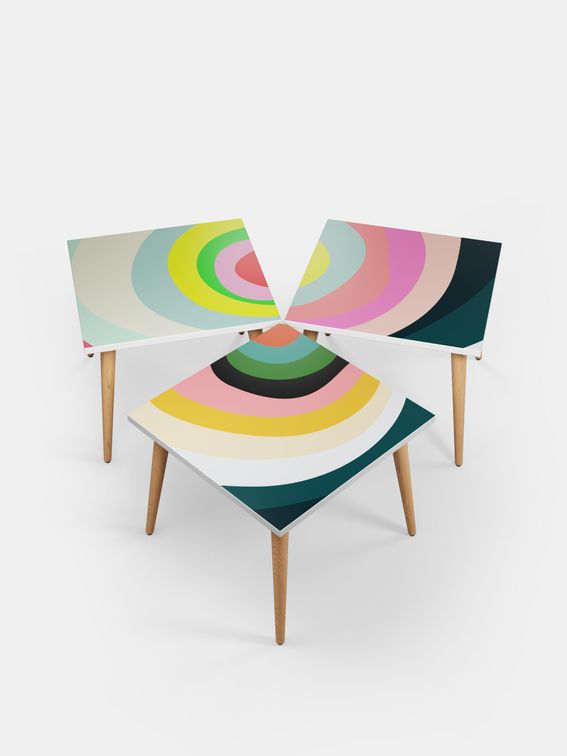 Egendesignat soffbord