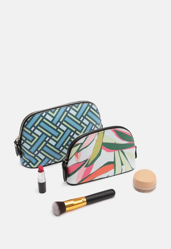 printed cosmetic pouch