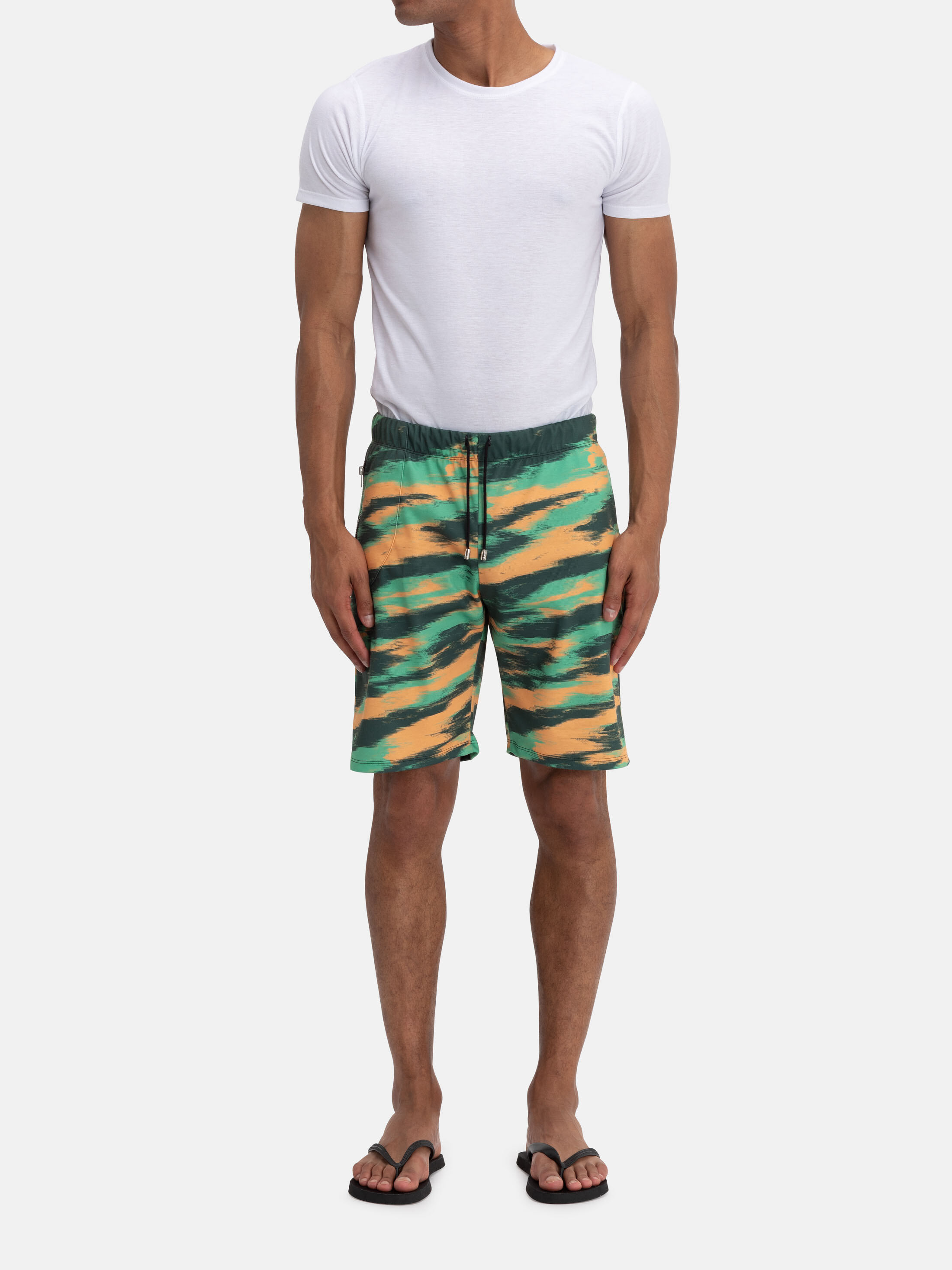 Mens on sale patterned shorts