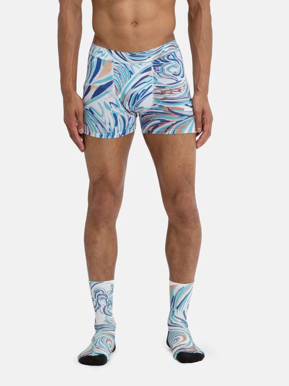 personalized boxer briefs with elastic waistband
