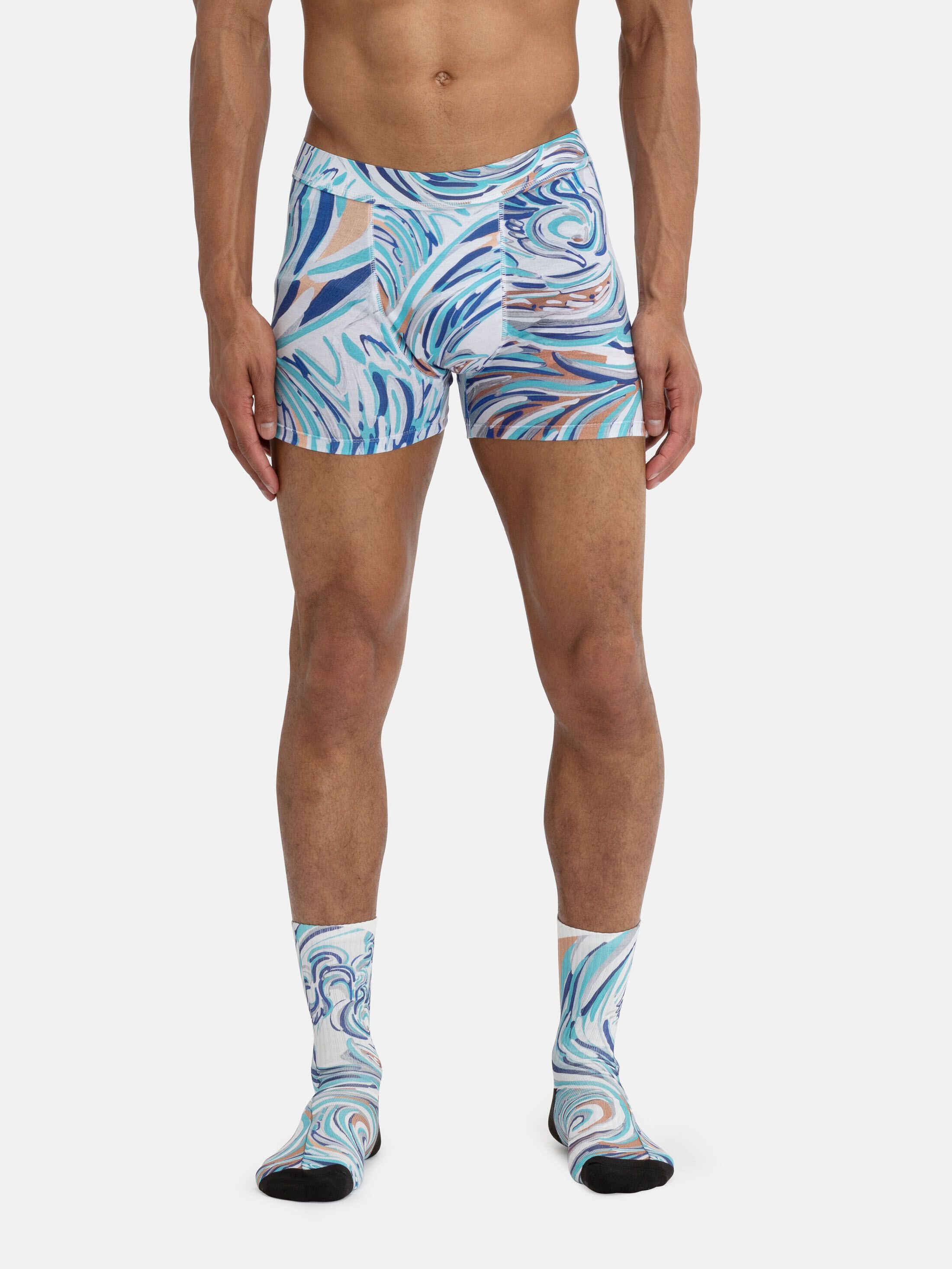 Personalised Mens Boxer Shorts Custom Printed Mens Pants Underwear