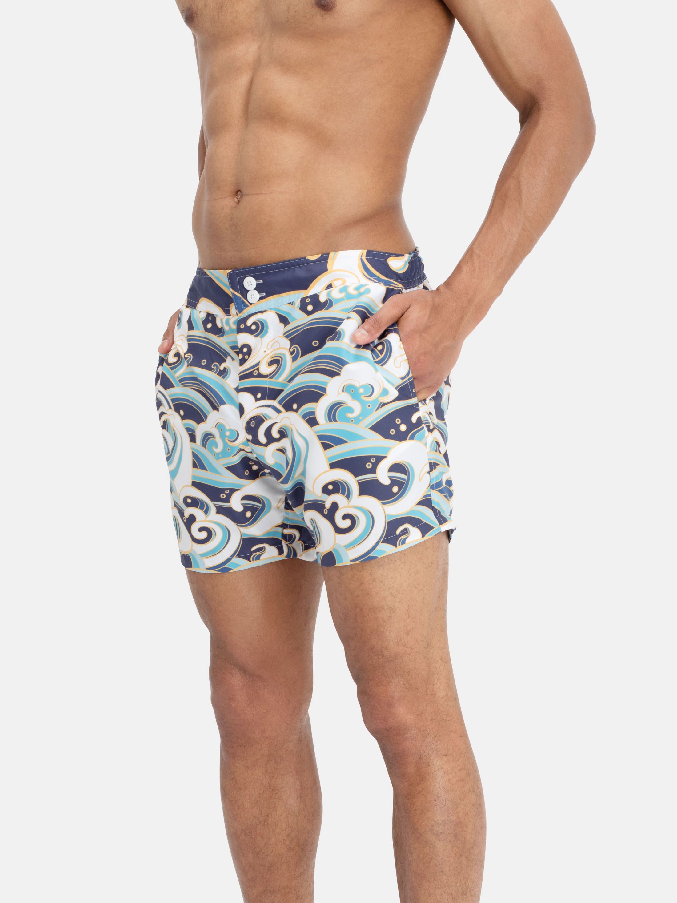 print on demand men's shorts