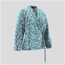 personalized wrap blazer