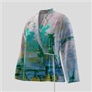 personalized short wrap coat