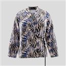 printed wrap jacket