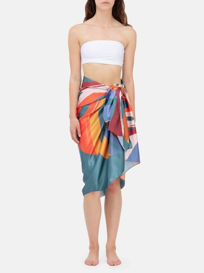 custom beach sarong