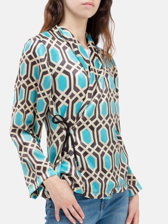 custom wrap blazer UK printed