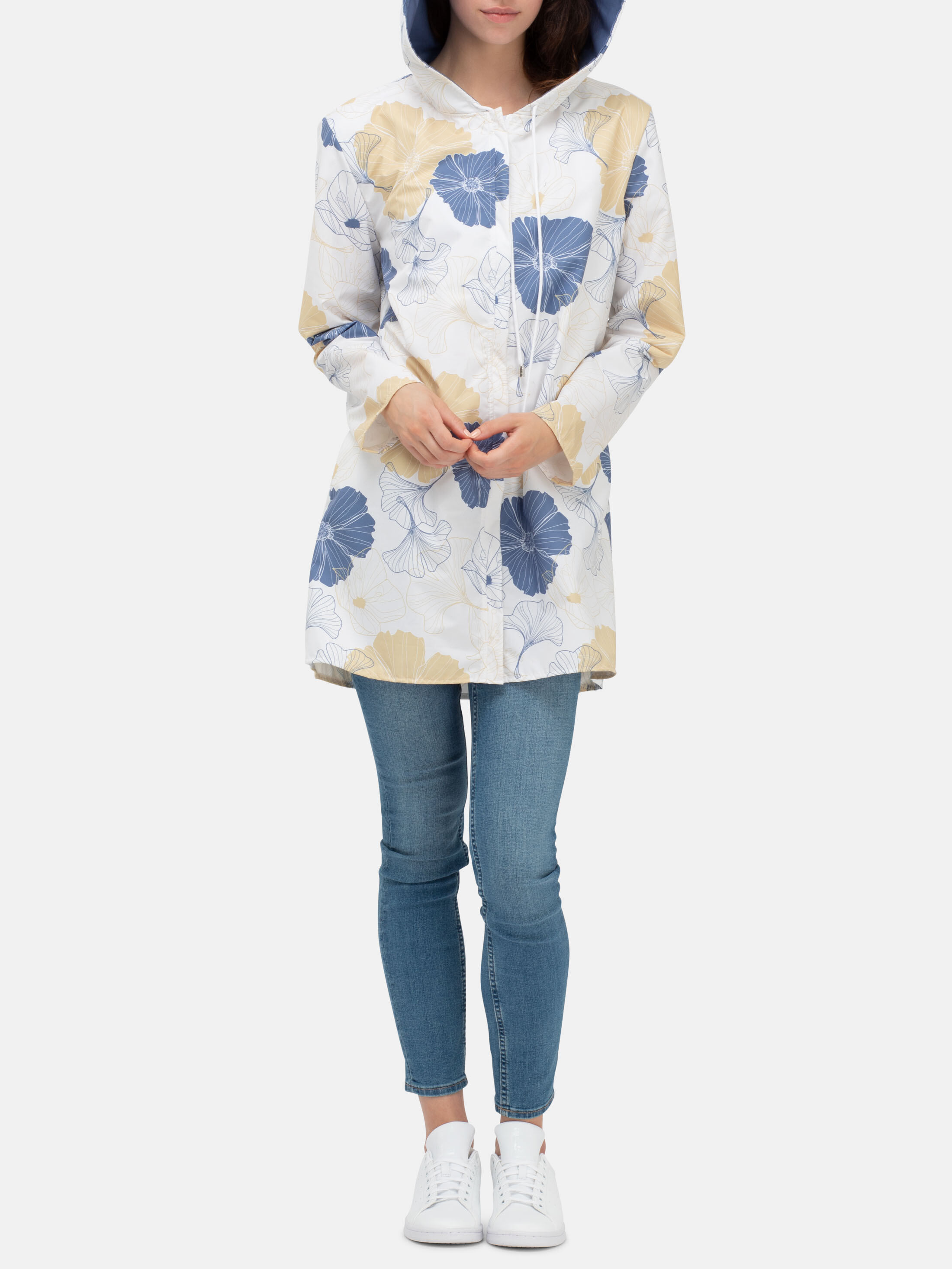 Disegna impermeabili personalizzati con cappuccio