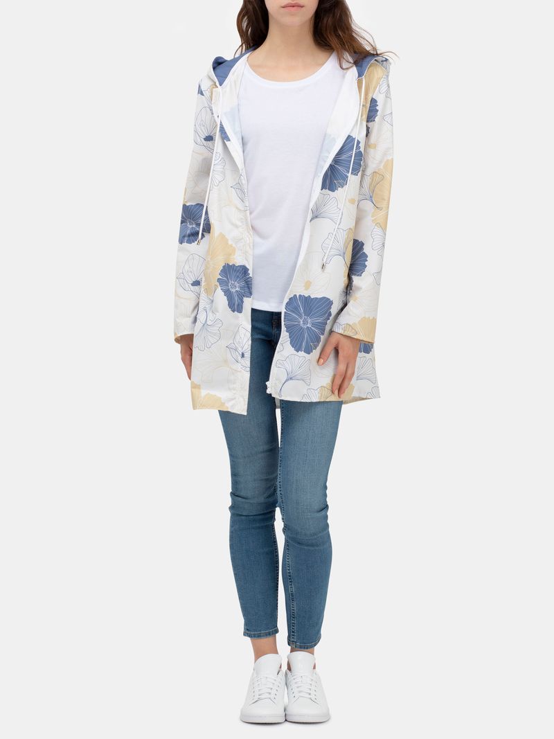 Womens Hooded Rain Mac