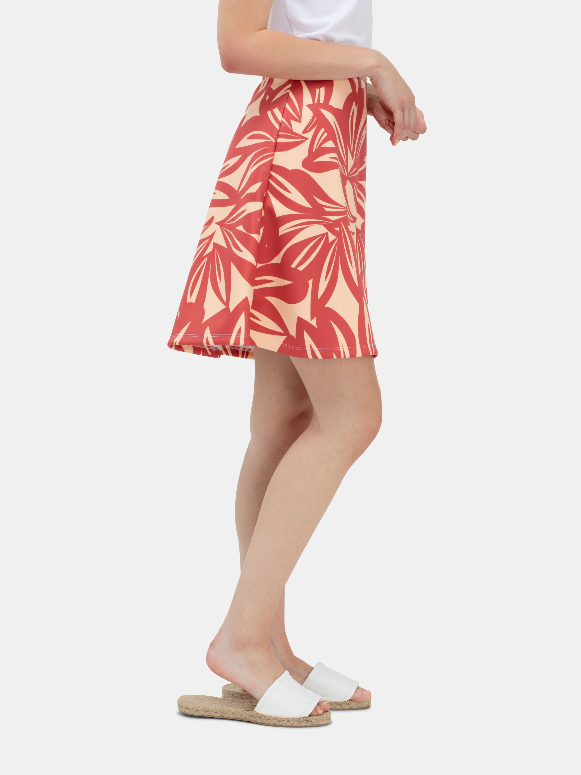 Falda corta estampada a medida