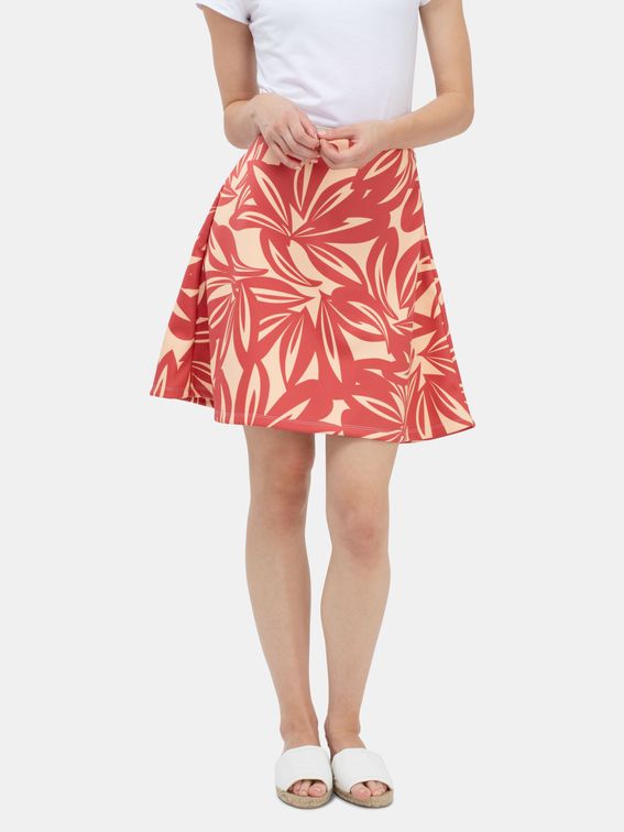 Warm thermal skirt printed pattern
