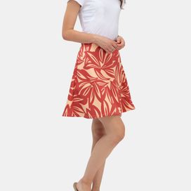 Personalised your own printed pattern flared skirt