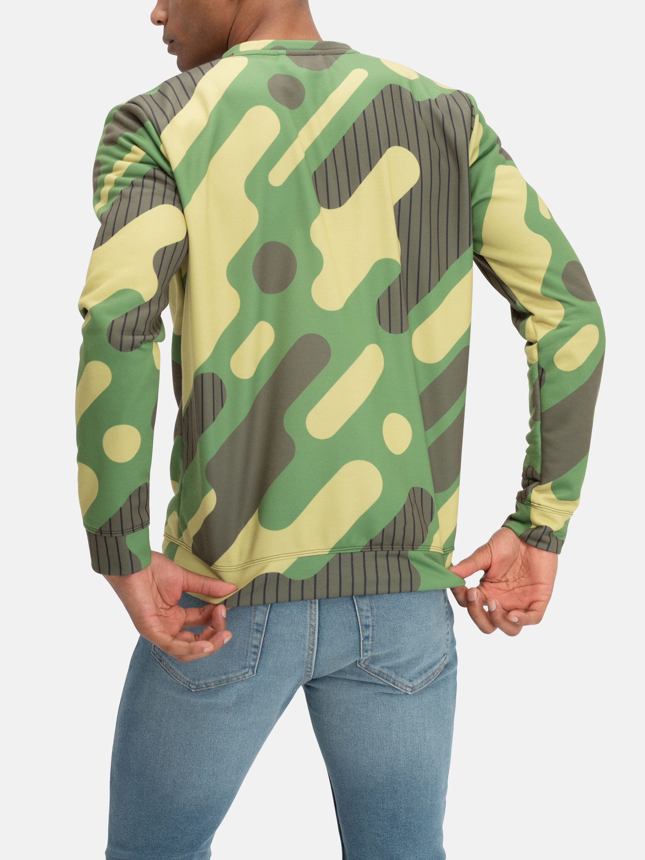 Military print outlet sweatshirt