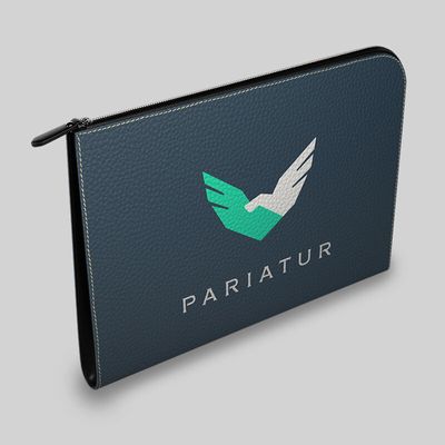 パーソナライズされた　本革　ドキュメントケース